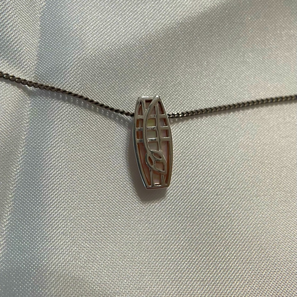 Charles Rennie MacKintosh Rose Silver Pendant